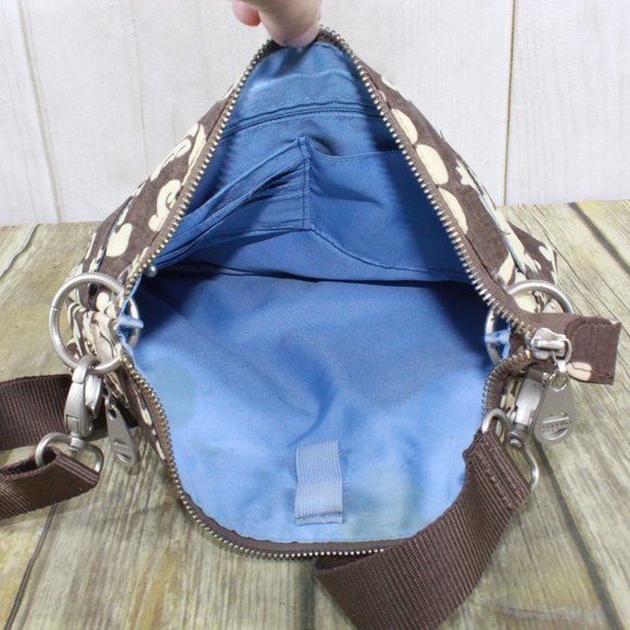 BAGGALLINI Printed Nylon Crossbody Shoulder Bag - Picture 10 of 11